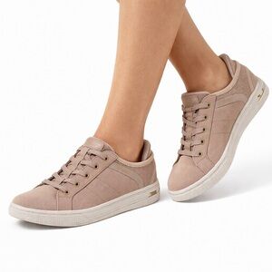 Skechers Slip-ins Arch Fit Taupe Hands Free Sneakers Comfort Walking Shoes 8